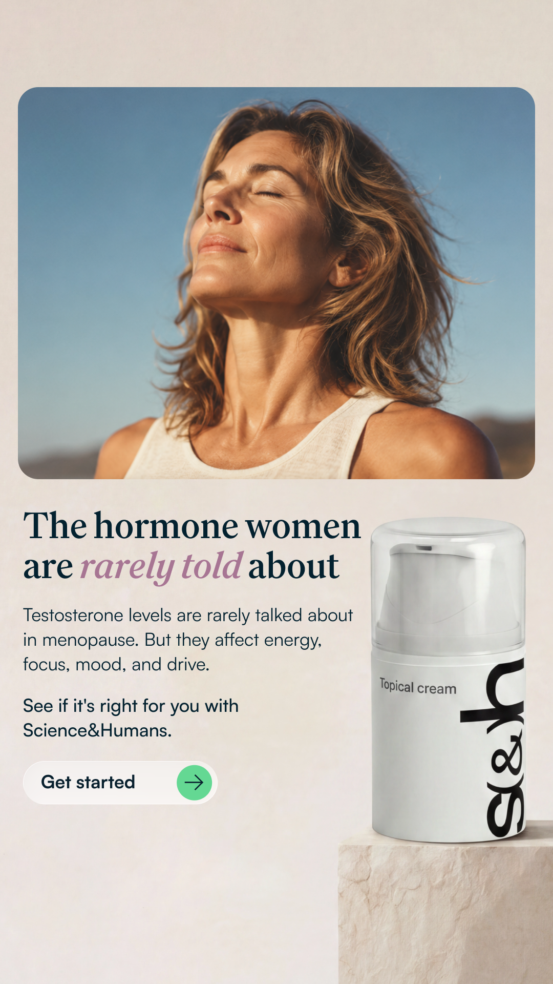 ScienceandHumans Facebook ad