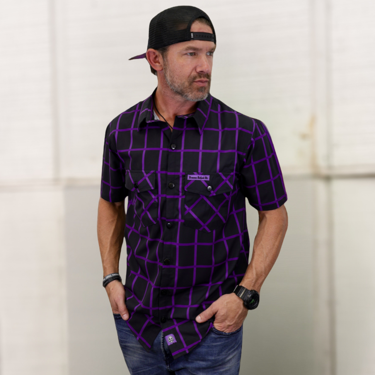 Demons Behind Me Inspirational Clothing & Apparel Facebook ad