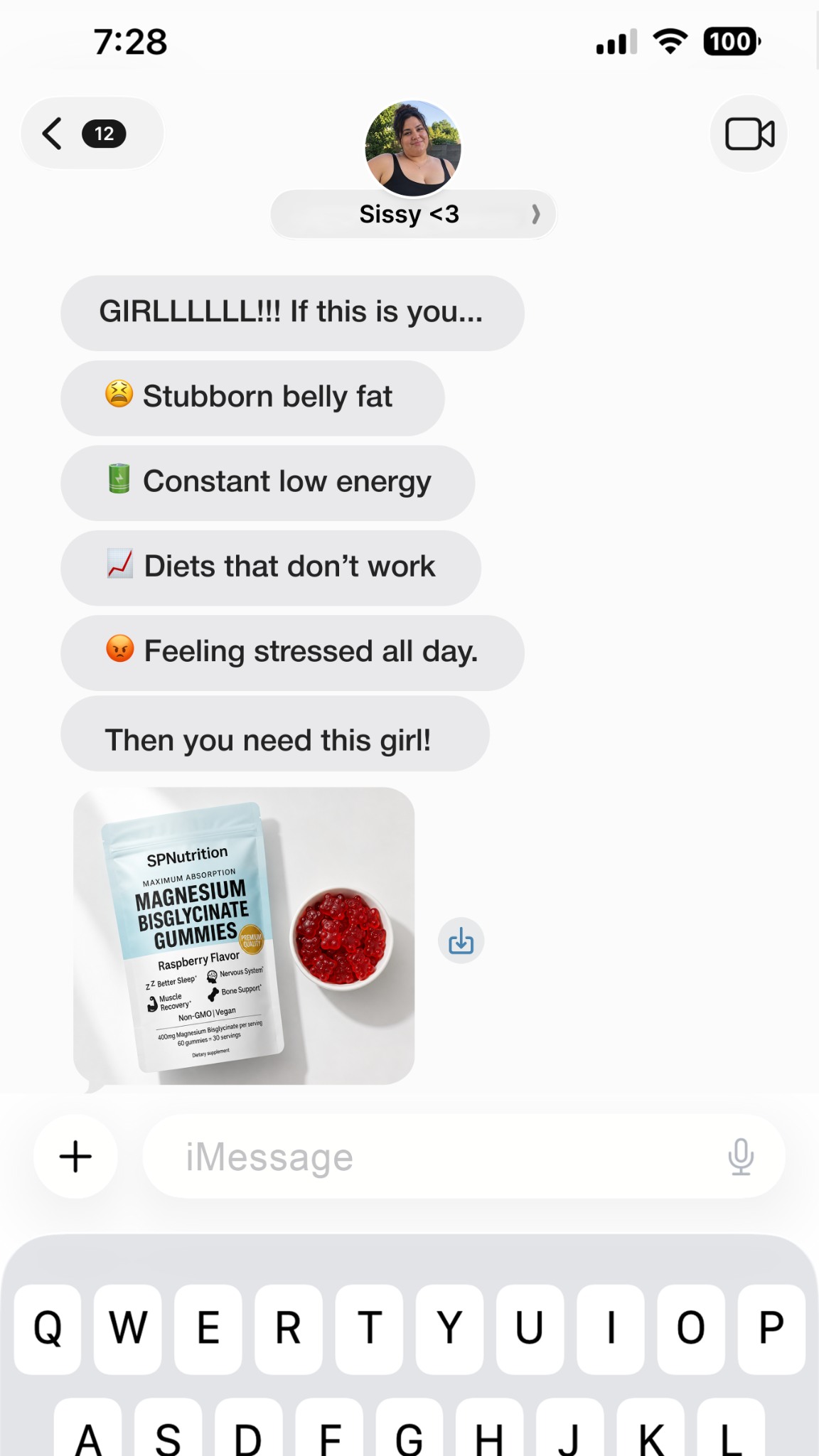 Deborah Rustad Facebook ad