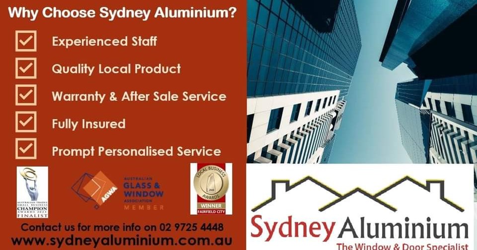 Sydney Aluminium Facebook ad