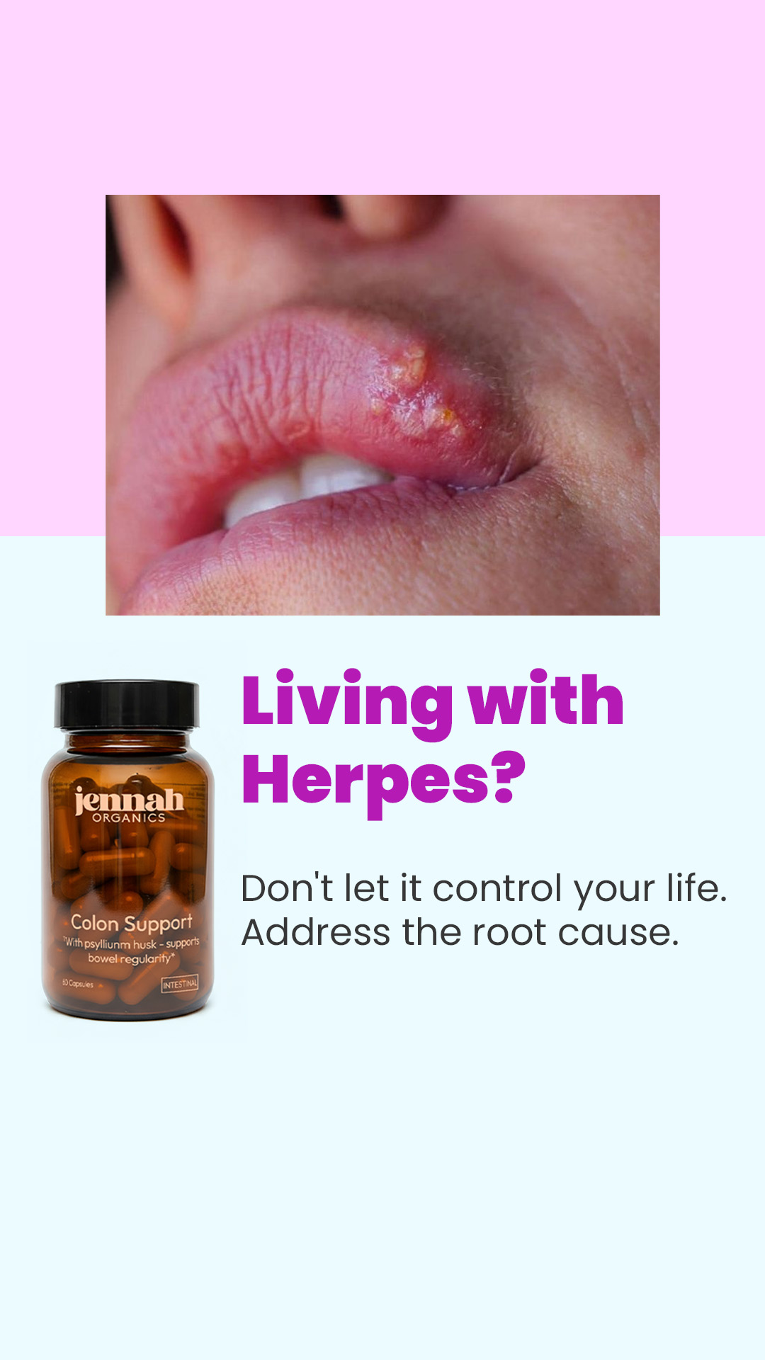 Jennah Organics Facebook ad