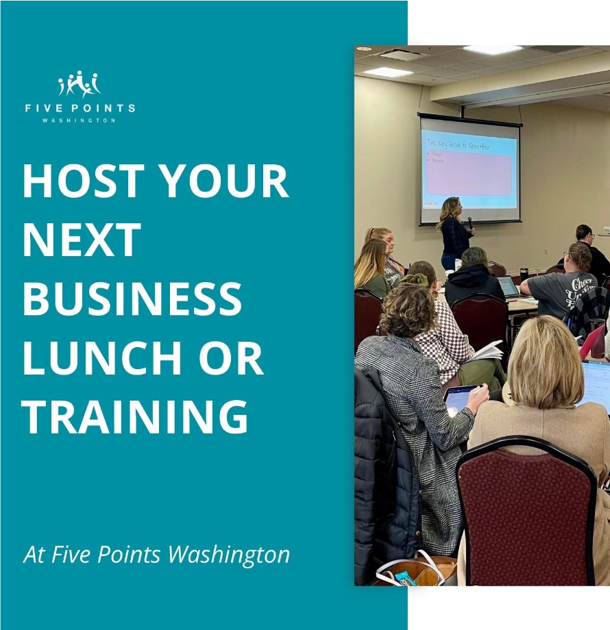 Five Points Washington Facebook ad: Looking for a professional space to host your…