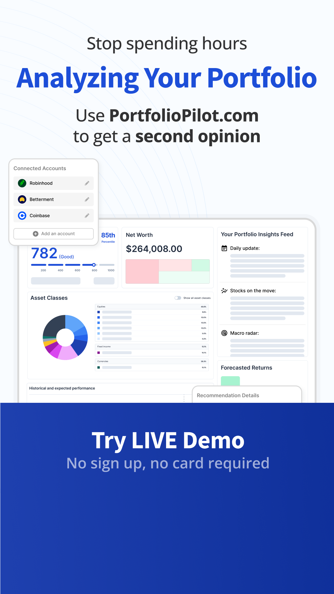PortfolioPilot Facebook ad from Jun 3, 2026