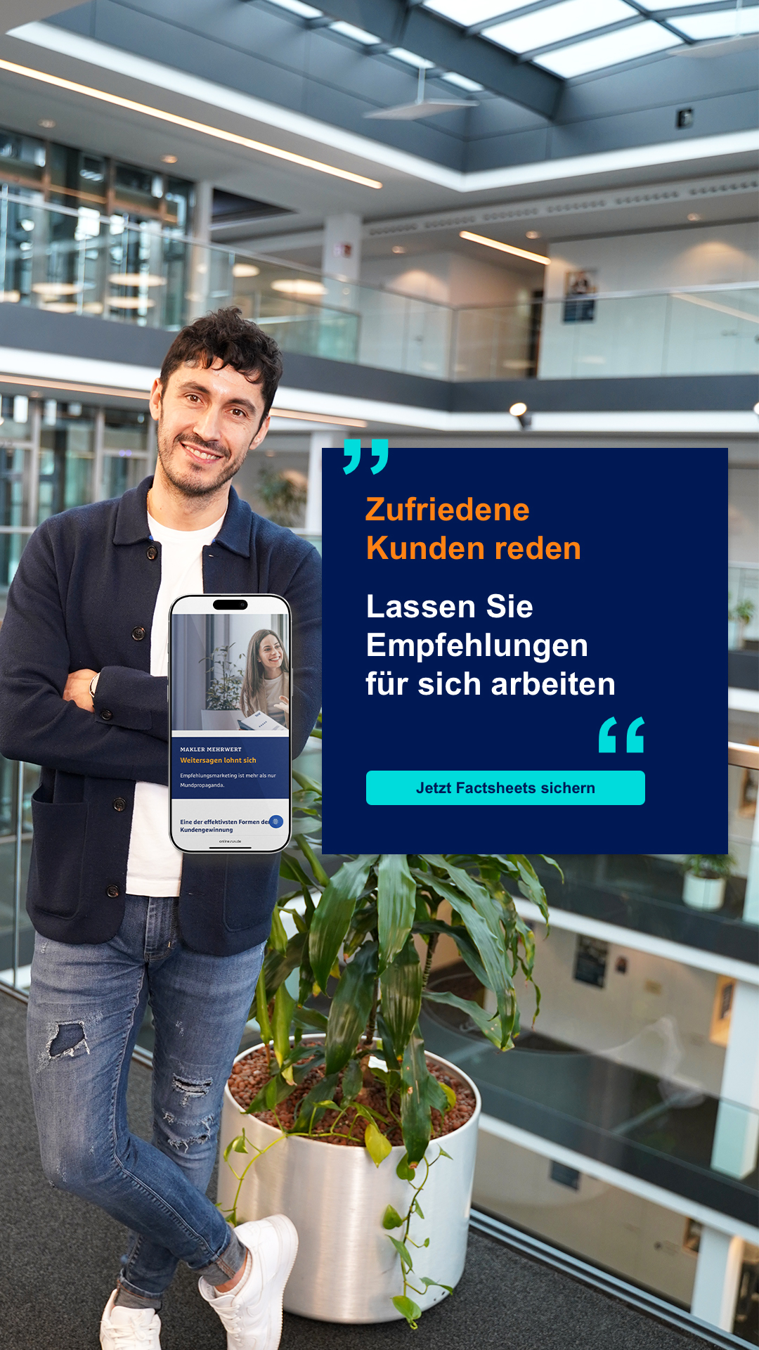R+V Versicherungsgruppe für Makler Facebook ad