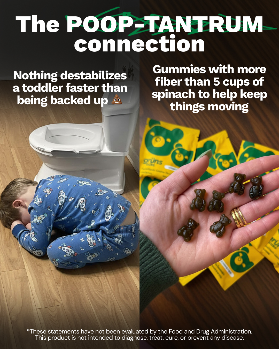 Grüns Kids Facebook ad