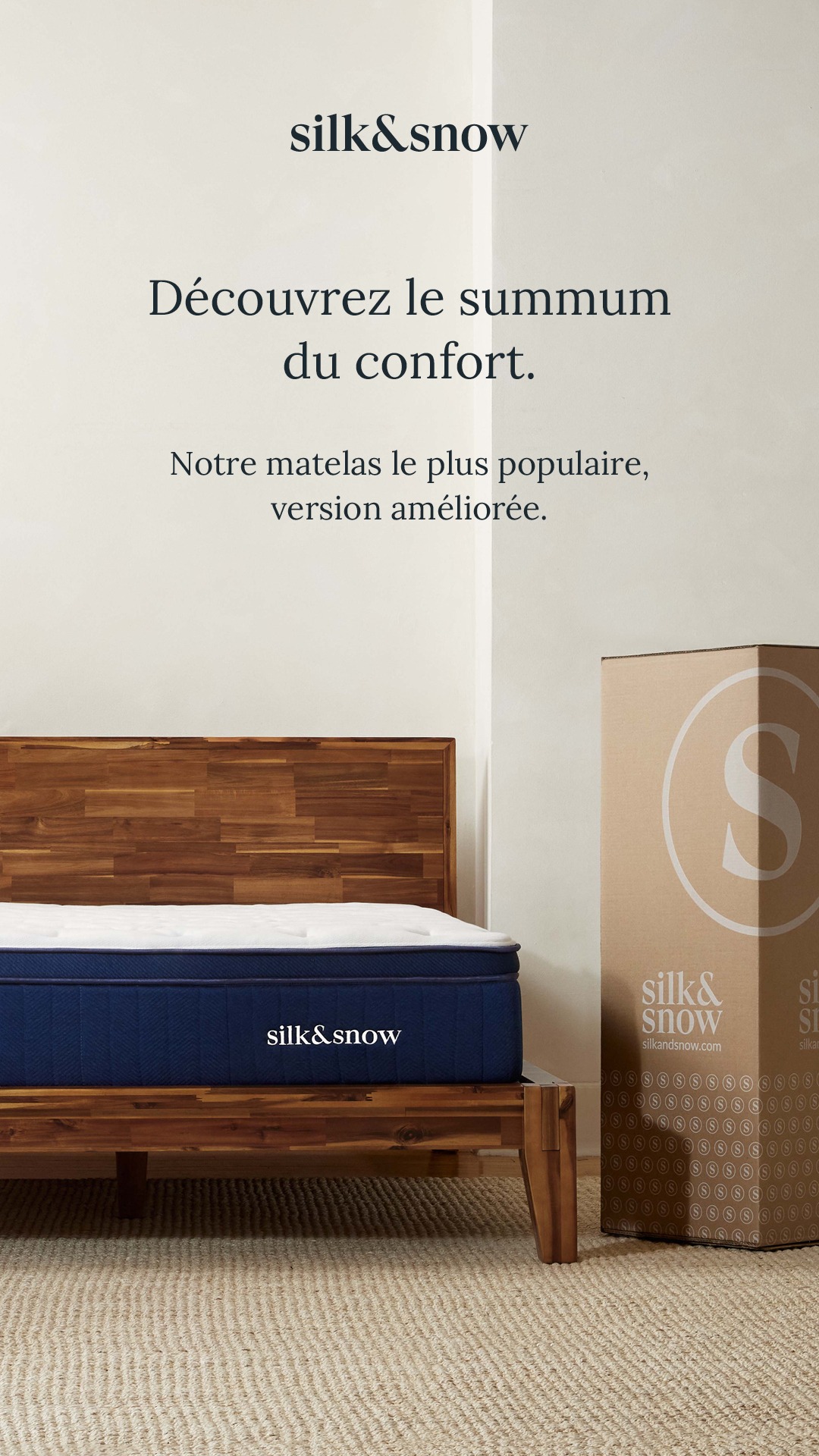 Maison Silk & Snow Facebook ad