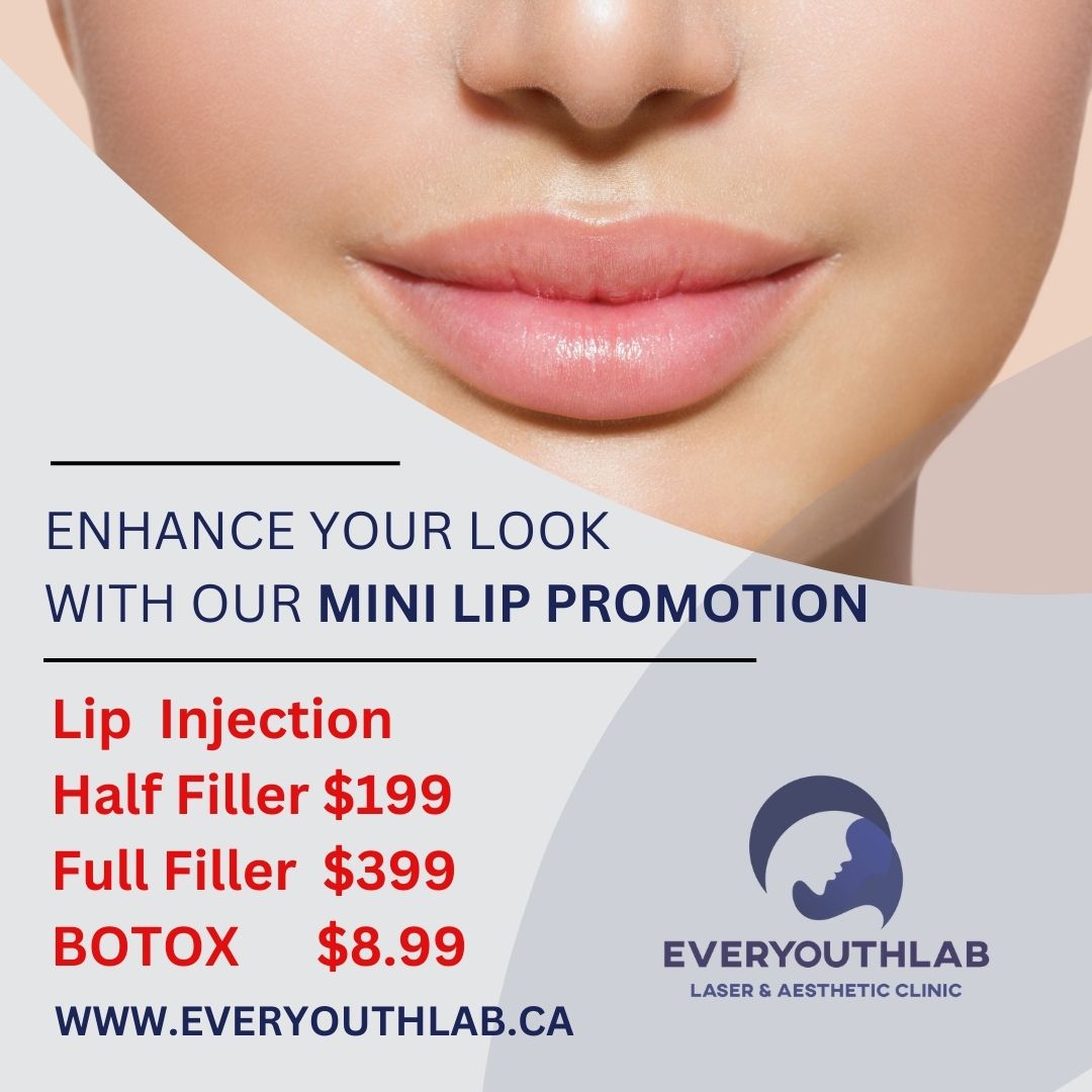 Ever Youth Lab Facebook ad: North Vancouver’s Medical Aesthetic and Laser Clinic