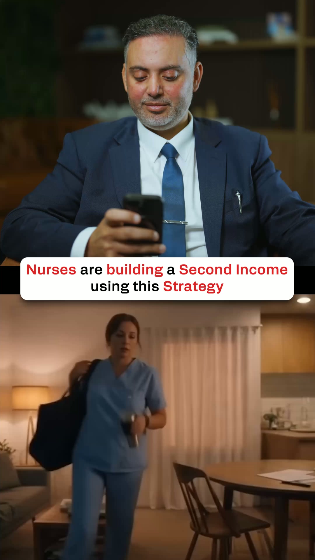 abdullahninvest Facebook ad: The plan that turns a nurse's wage into a hands-off second…