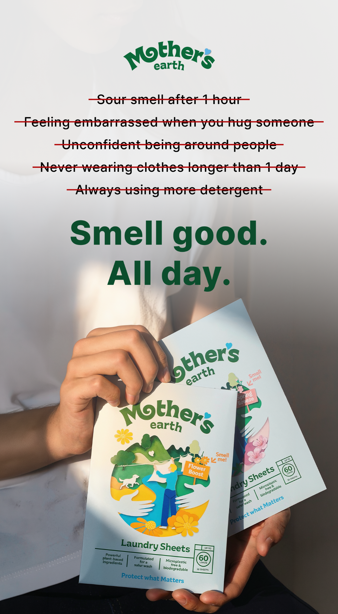 Mothers Earth Facebook ad