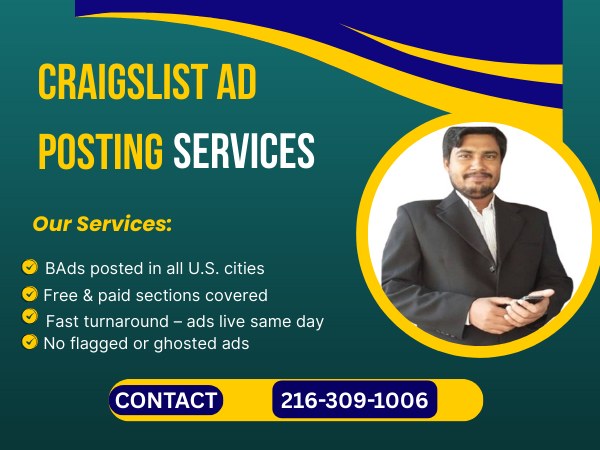 Craigslist ad posting services Facebook ad