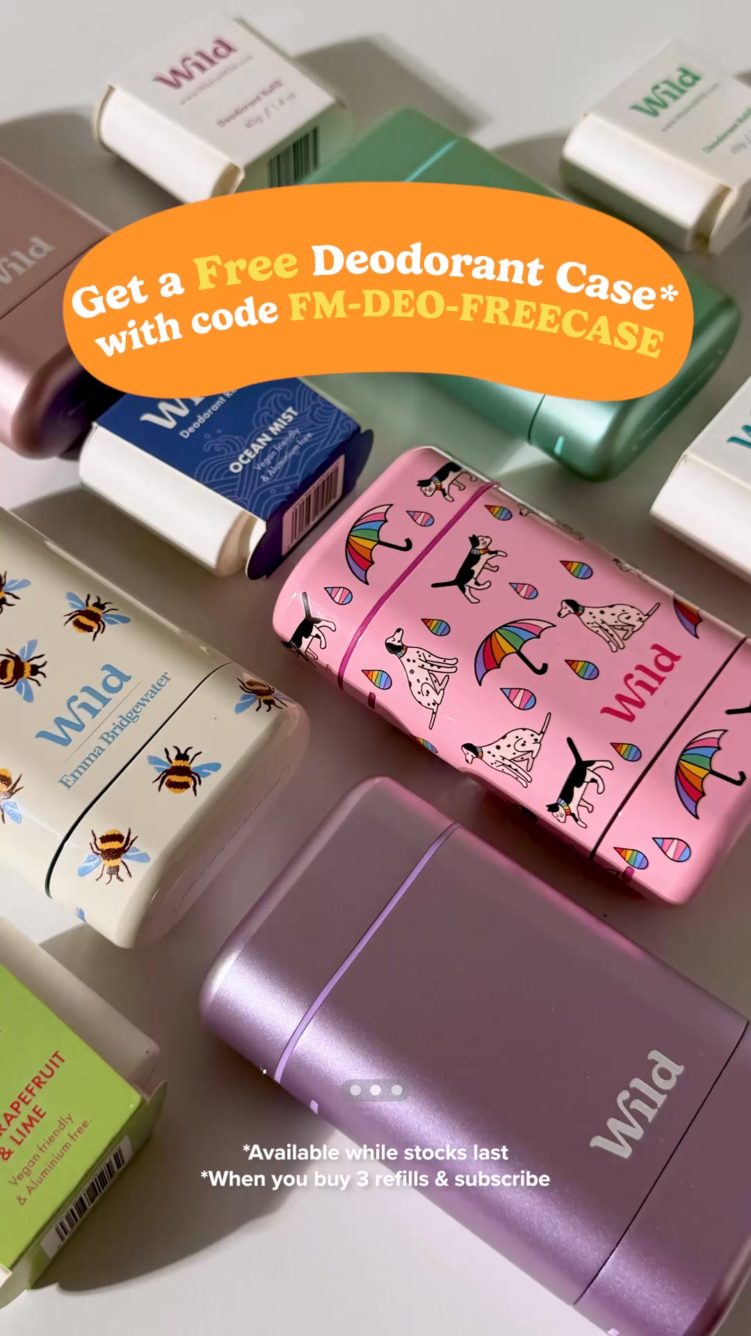 Blusher Facebook ad: Free case? Say less!