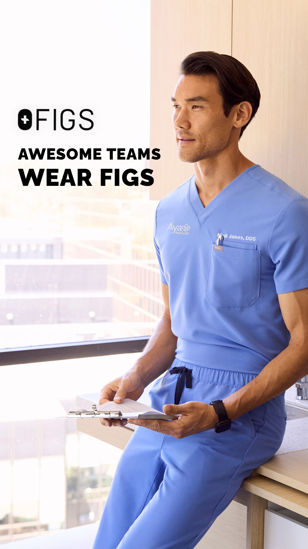 FIGS Facebook ad
