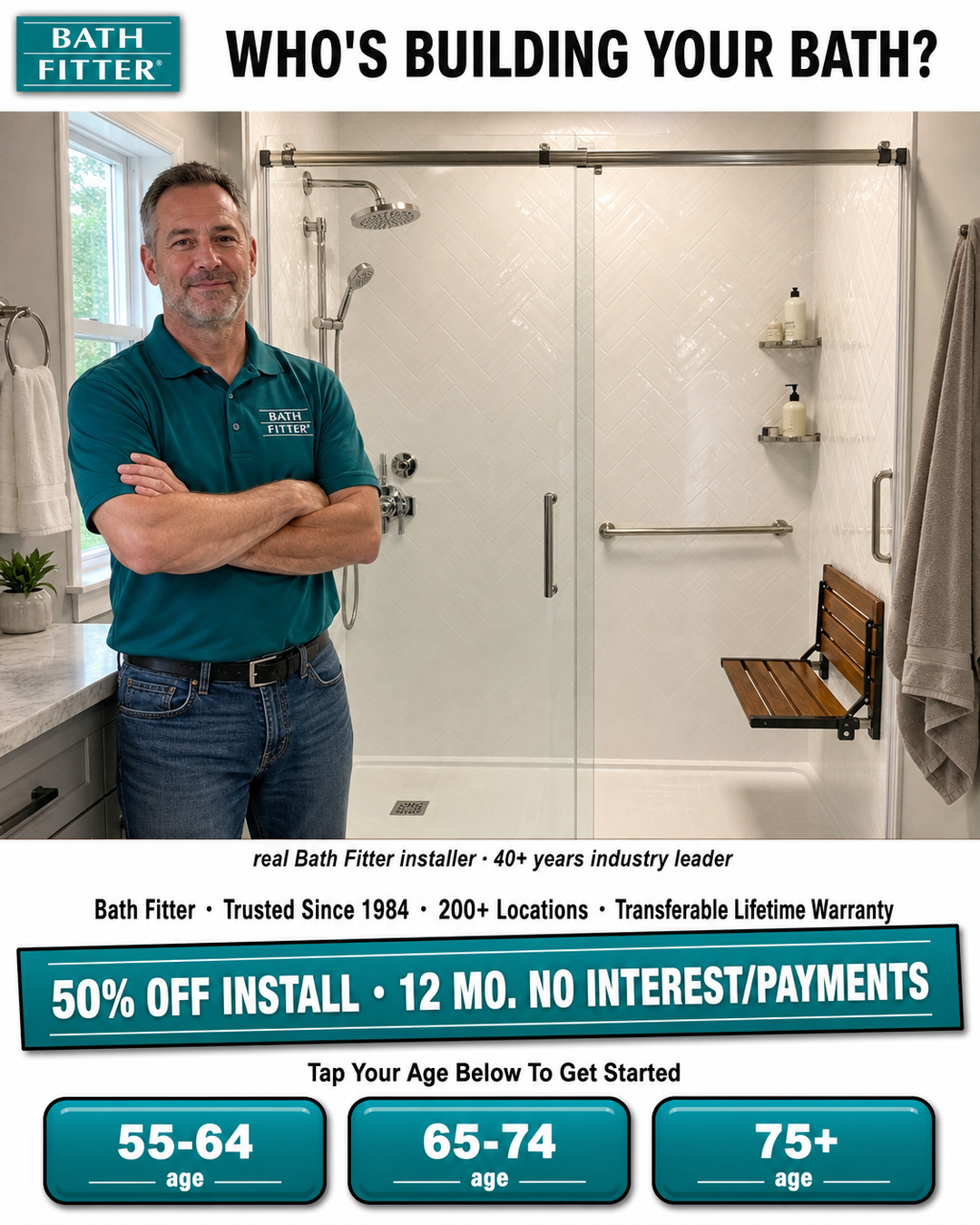 Bath Fitter Facebook ad