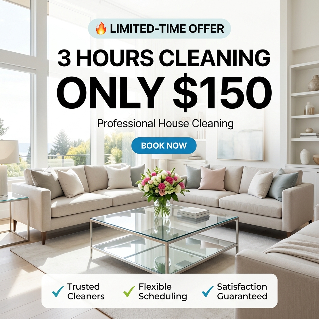 The Maid Squad Facebook ad: Even Your Dog Thinks It’s Time to Clean