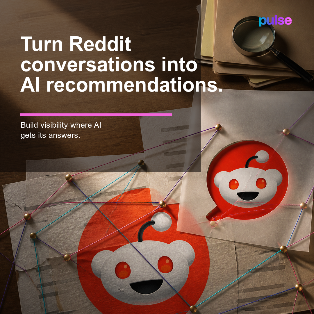 Pulse for Reddit: Transform Conversations into Customers Facebook ad: Turn Conversations Into Visibility
