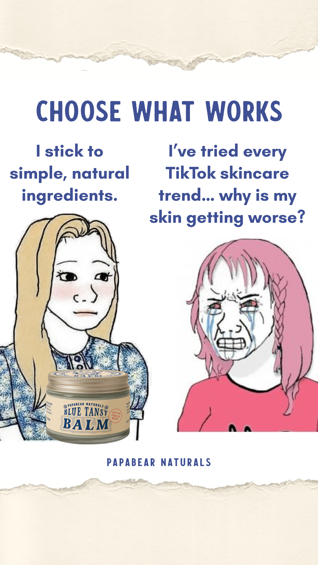 Papabear Naturals Facebook ad