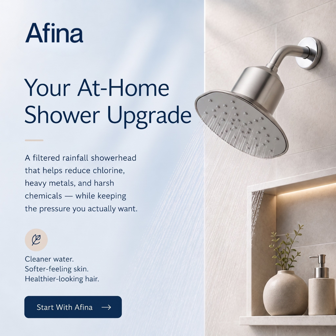 Afina Water Wellness Facebook ad