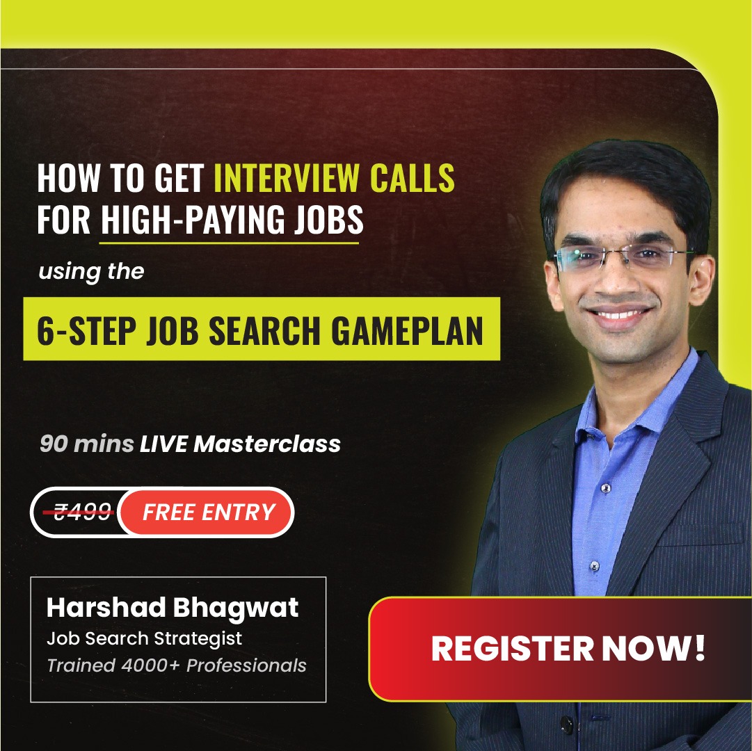 Harshad Bhagwat Facebook ad: Learn to Get BIG Salary Hike with the Next Job