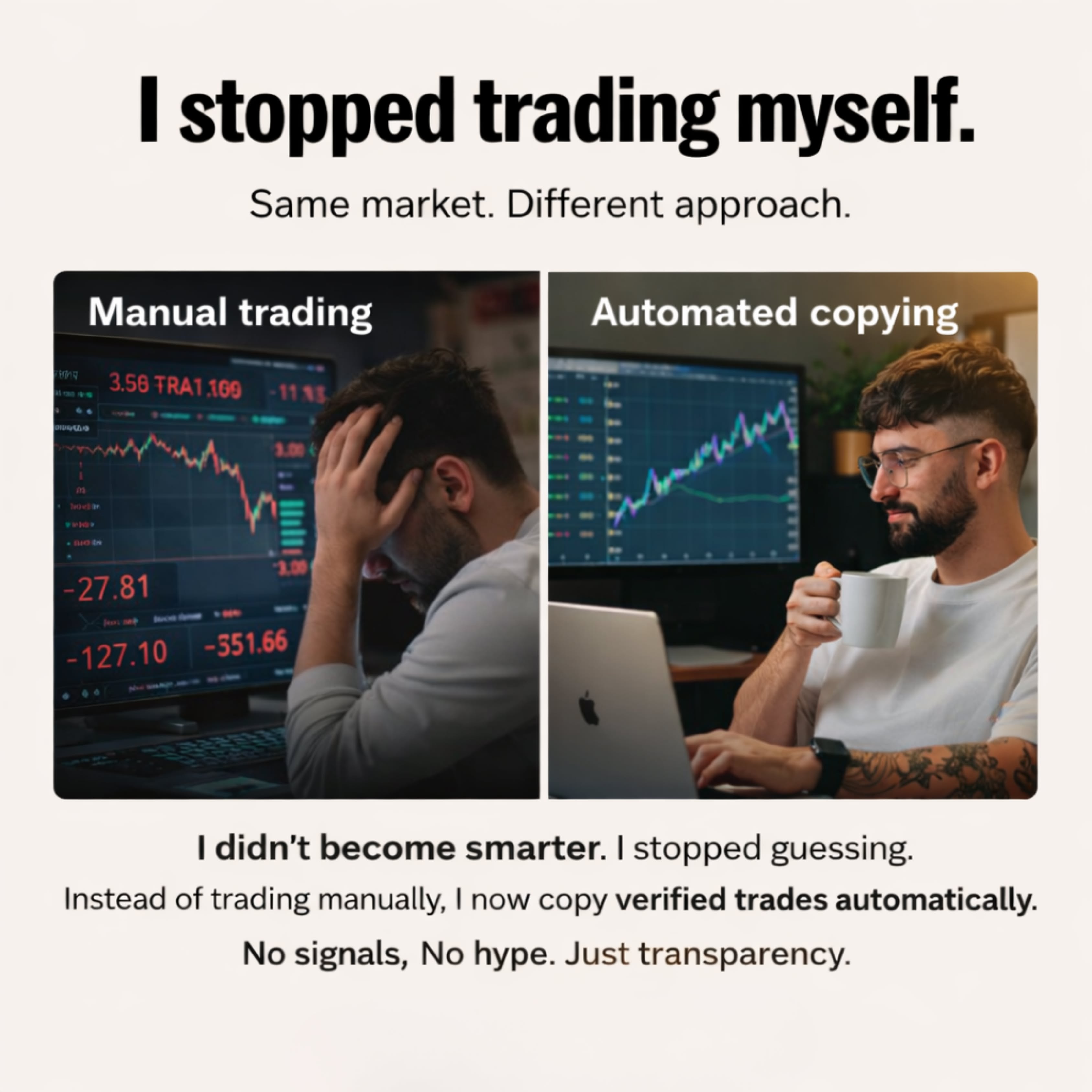 Lazy Trade Club Facebook ad: Try the Automated System for Free
