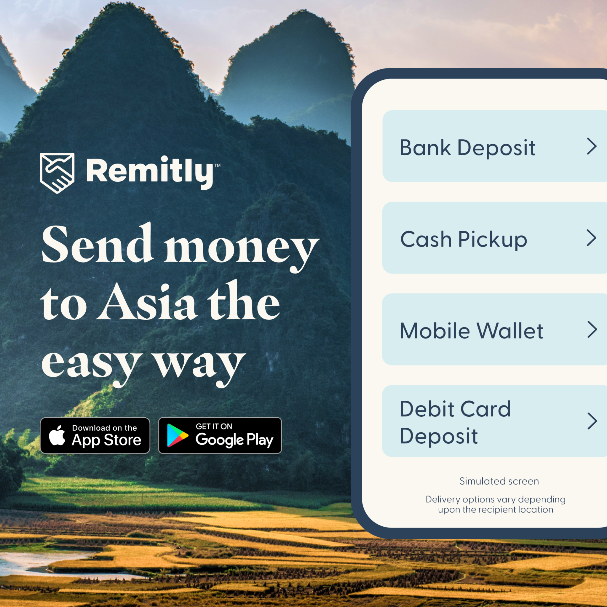 Remitly Facebook ad
