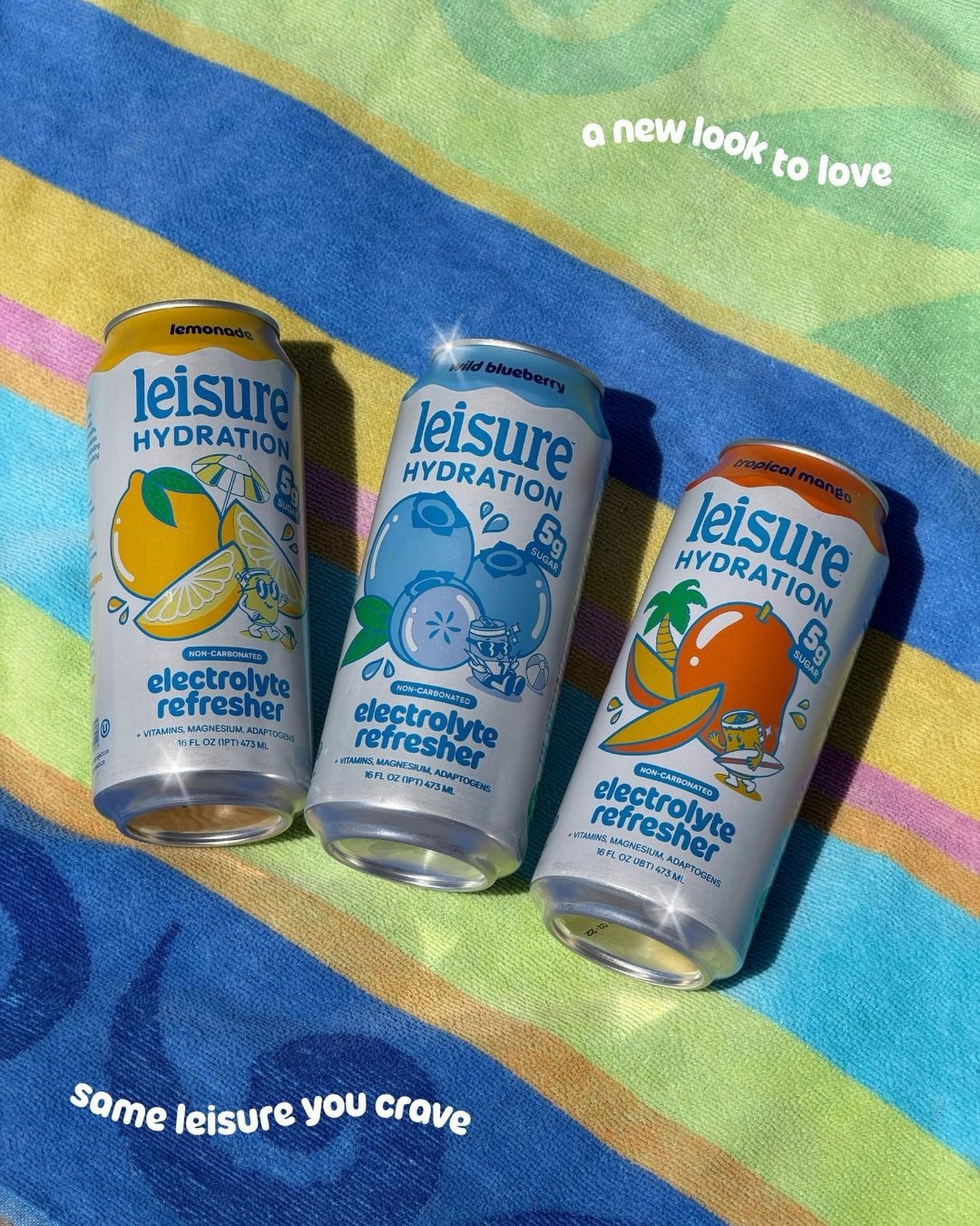 Leisure Hydration Facebook ad
