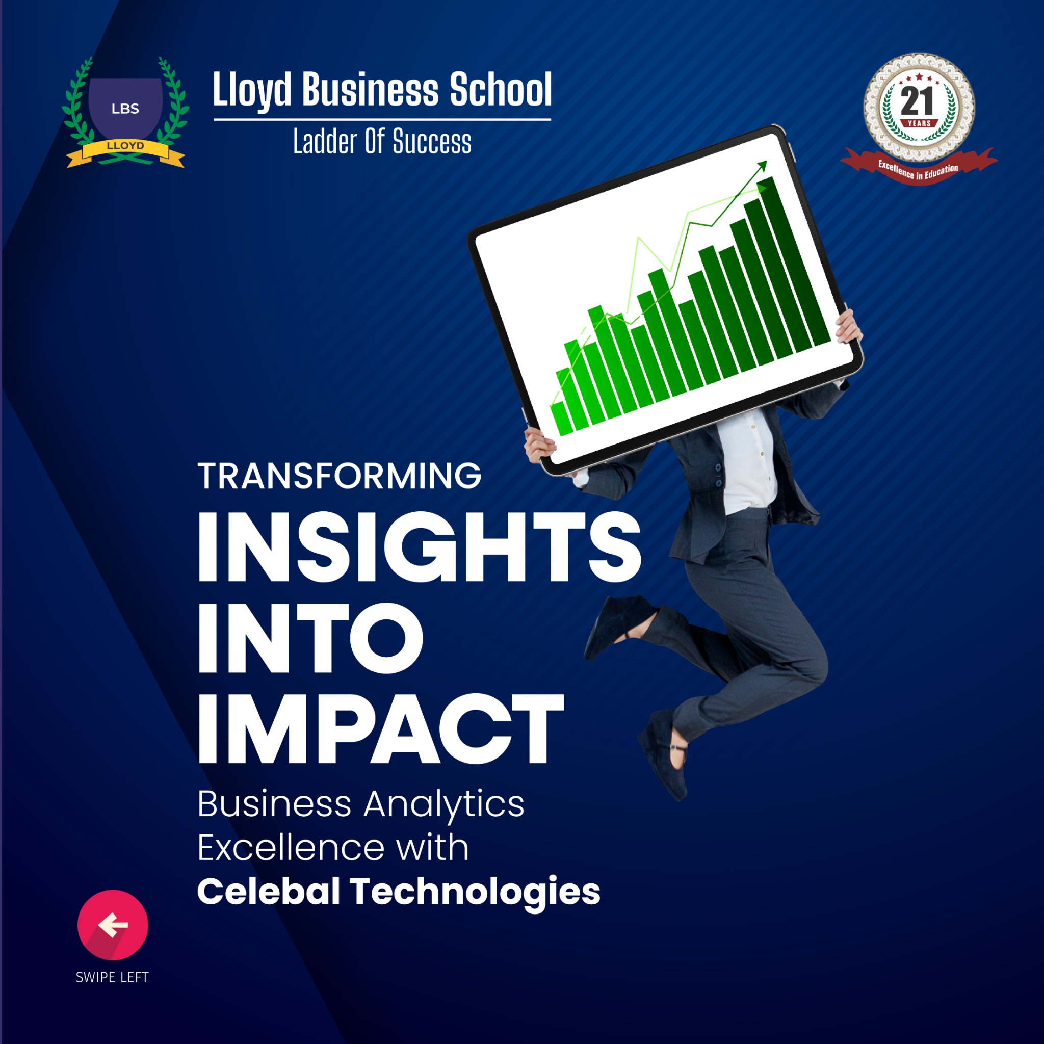 Lloyd Business School - LBS Facebook ad