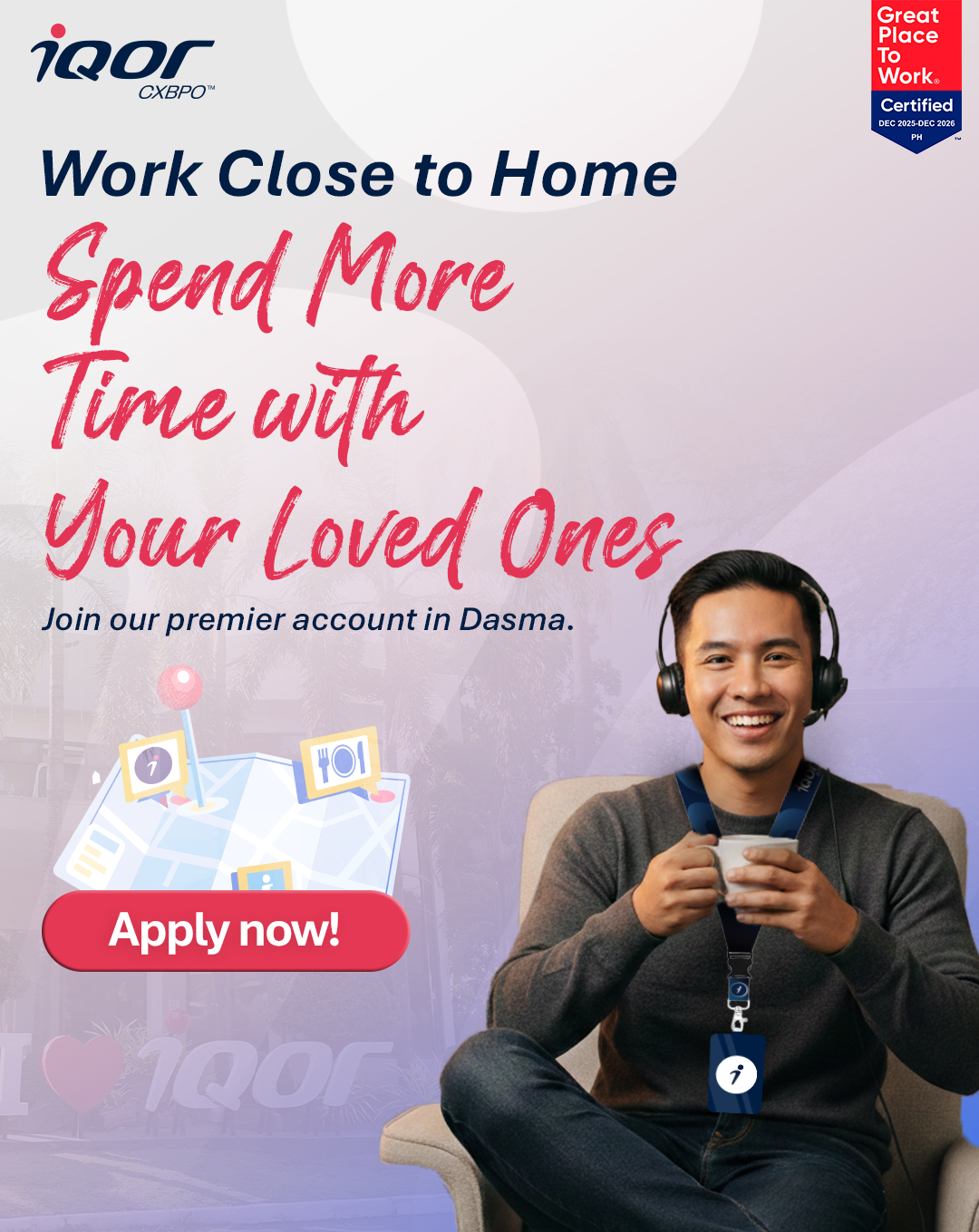 iQor Philippines Facebook ad