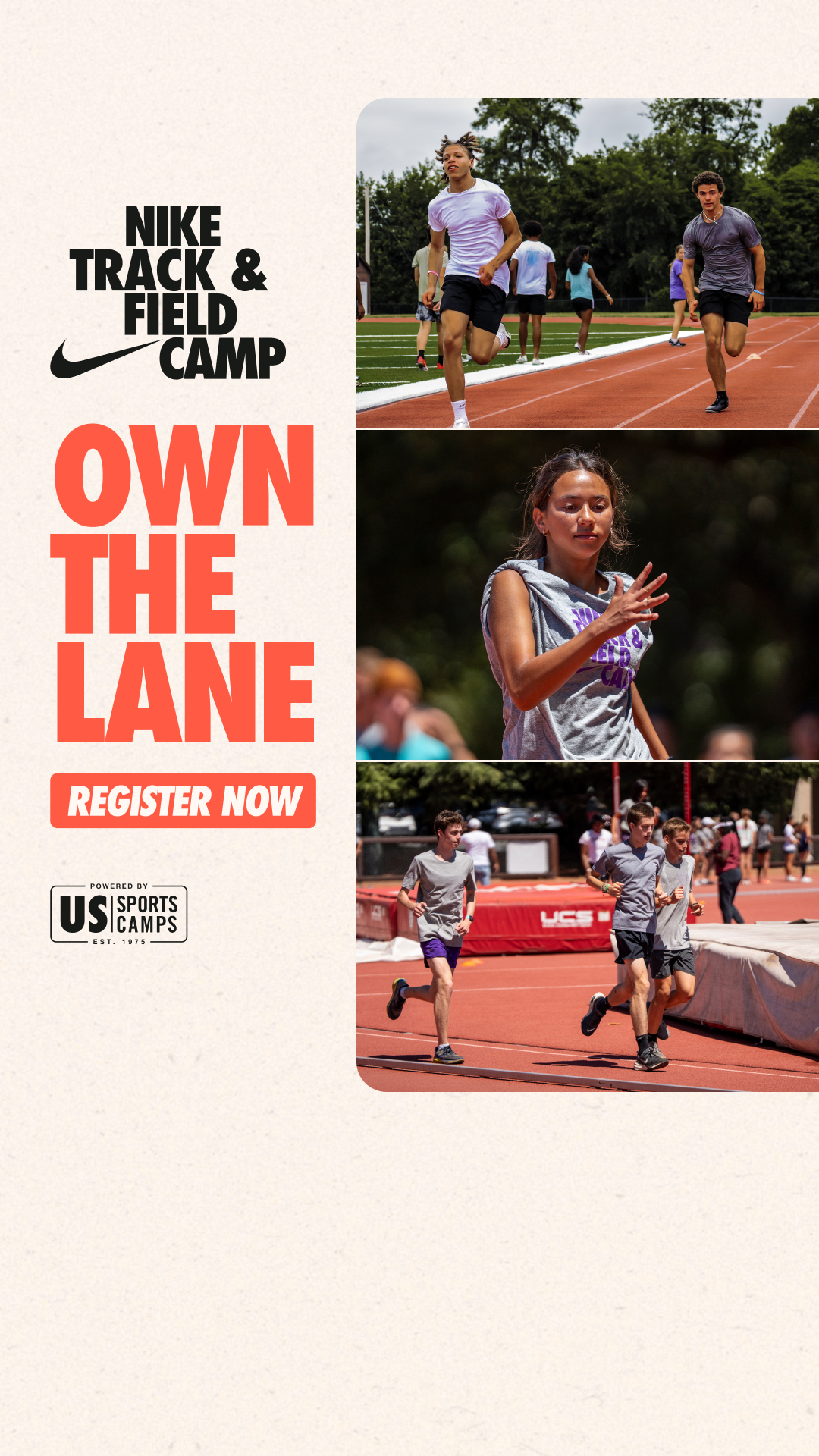 US Sports Camps - NIKE Sports Camps Facebook ad