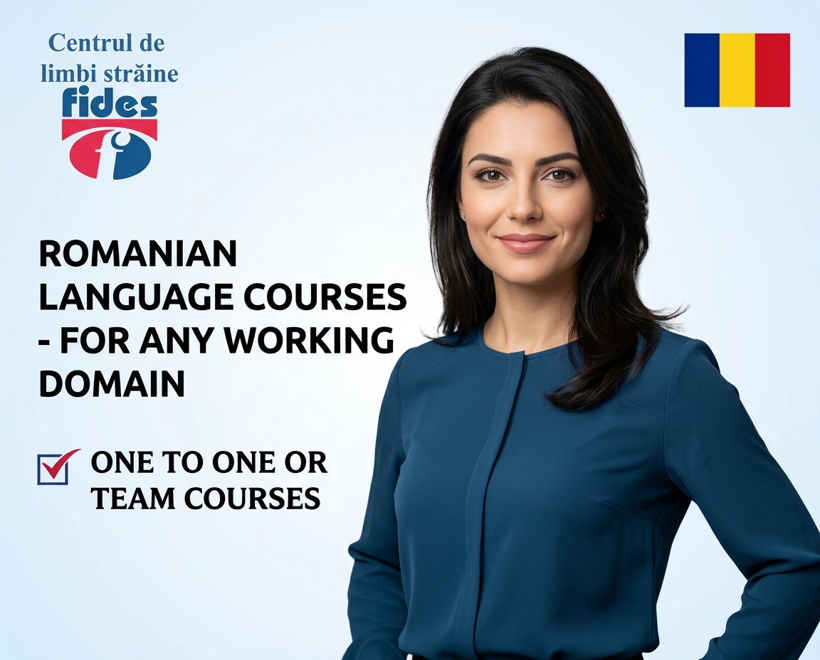 Centrul de Limbi Straine Fides Facebook ad: Learn Romanian Language