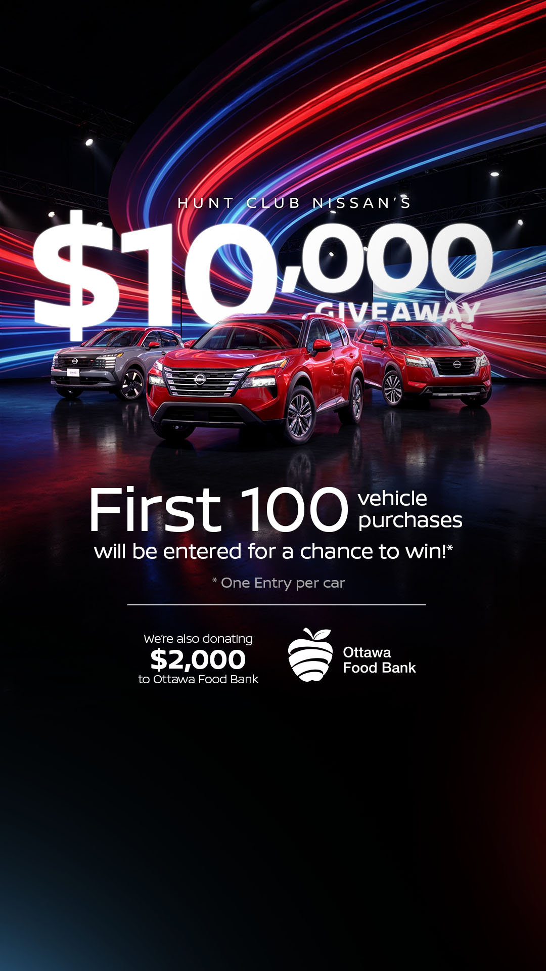 Hunt Club Nissan Facebook ad from Jan 23, 2026