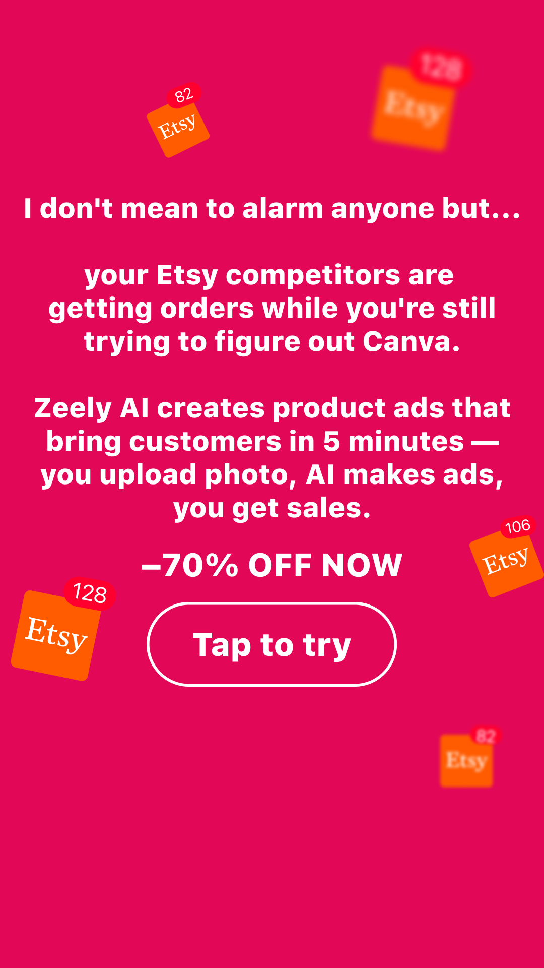 Zeely: AI Ads Maker Facebook ad