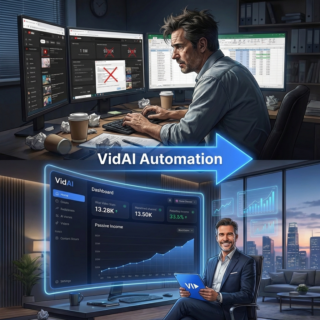 Vid.ai Facebook ad