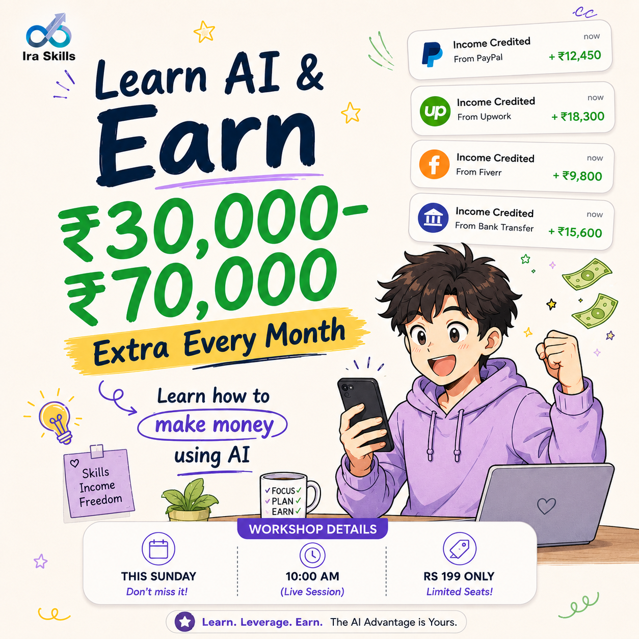 Ira Edu-Tech Facebook ad