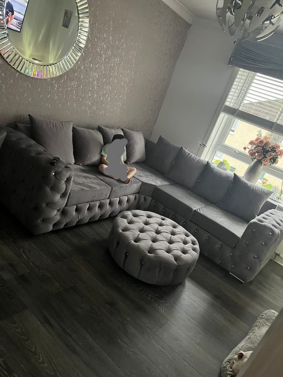 IQ's Interior Facebook ad: Brand new sofas available at discounted prices with…