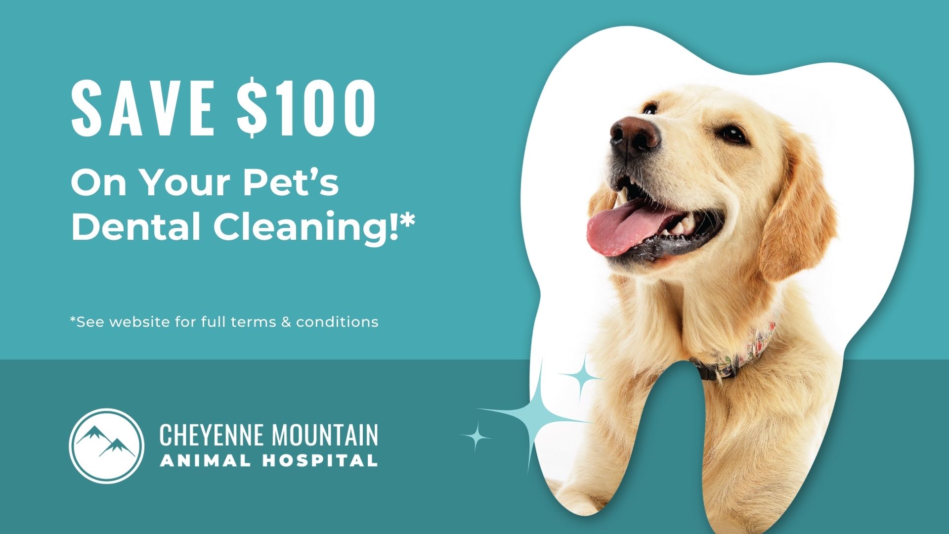 Cheyenne Mountain Animal Hospital Facebook ad from Feb 1, 2026