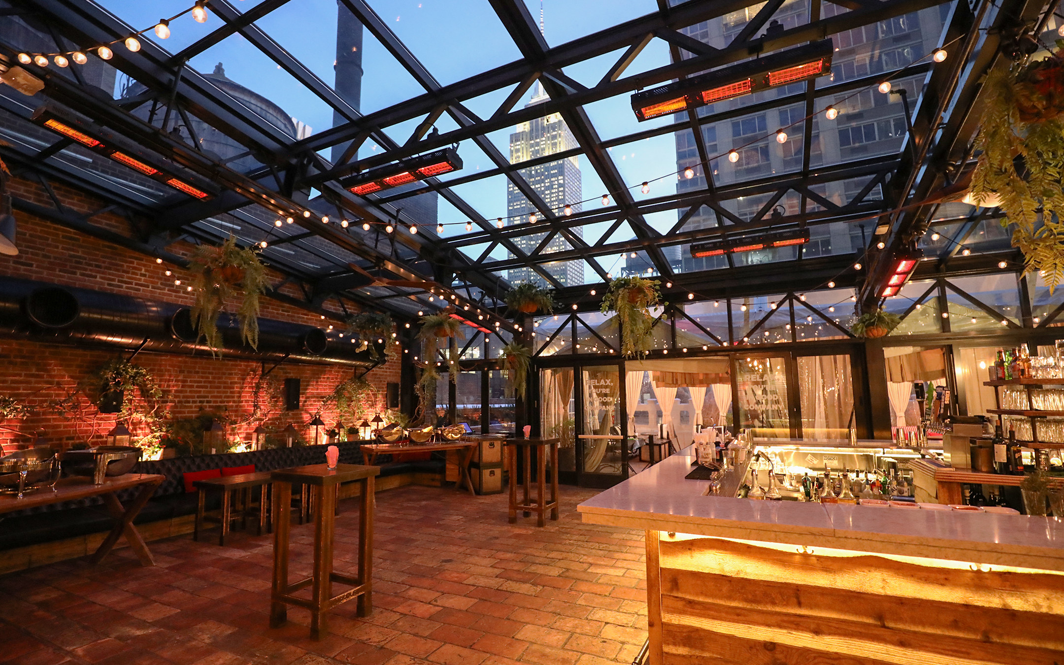 Refinery Rooftop Facebook ad: Live The Refinery Experience!