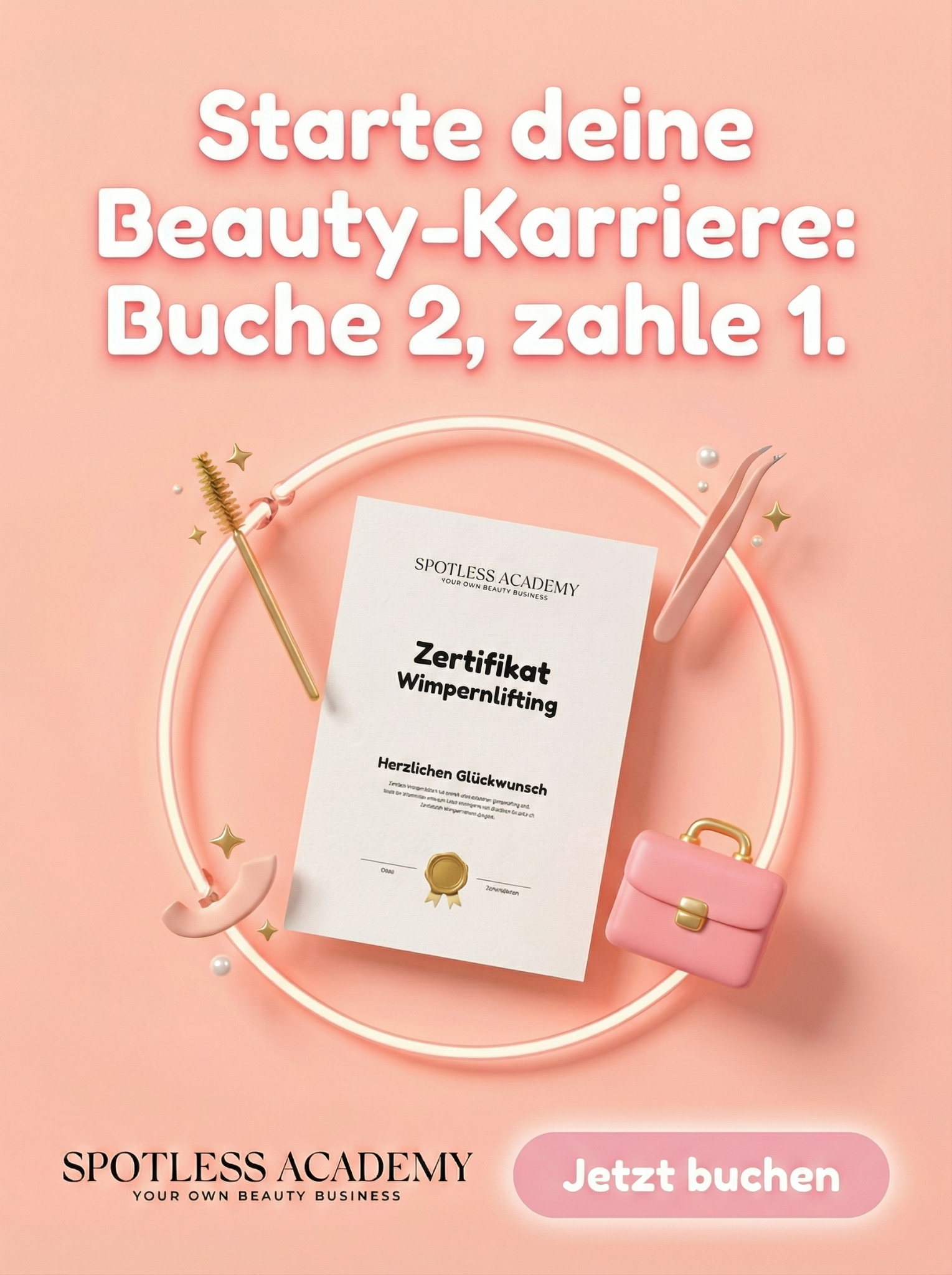 Spotless Academy Facebook ad