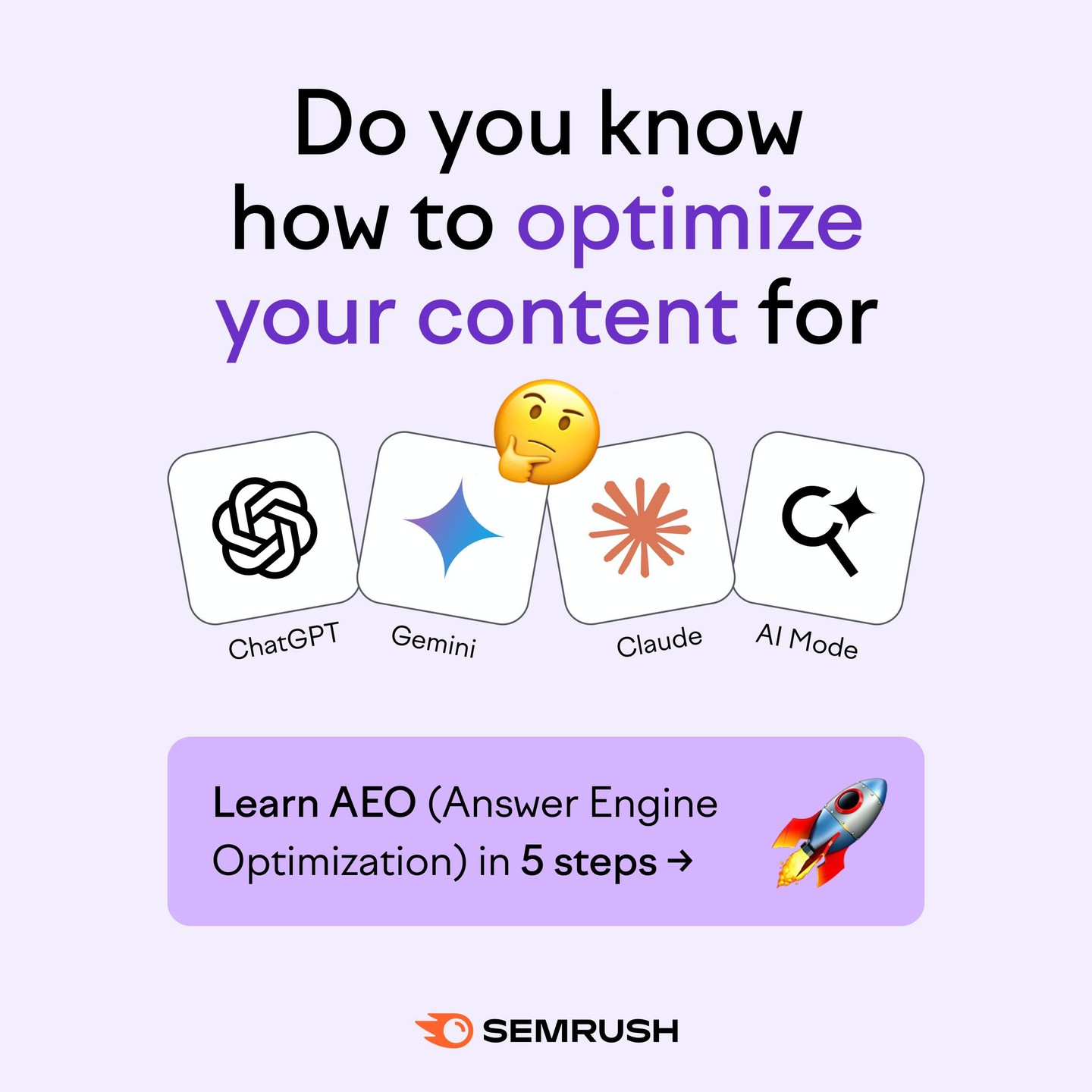Semrush Facebook ad
