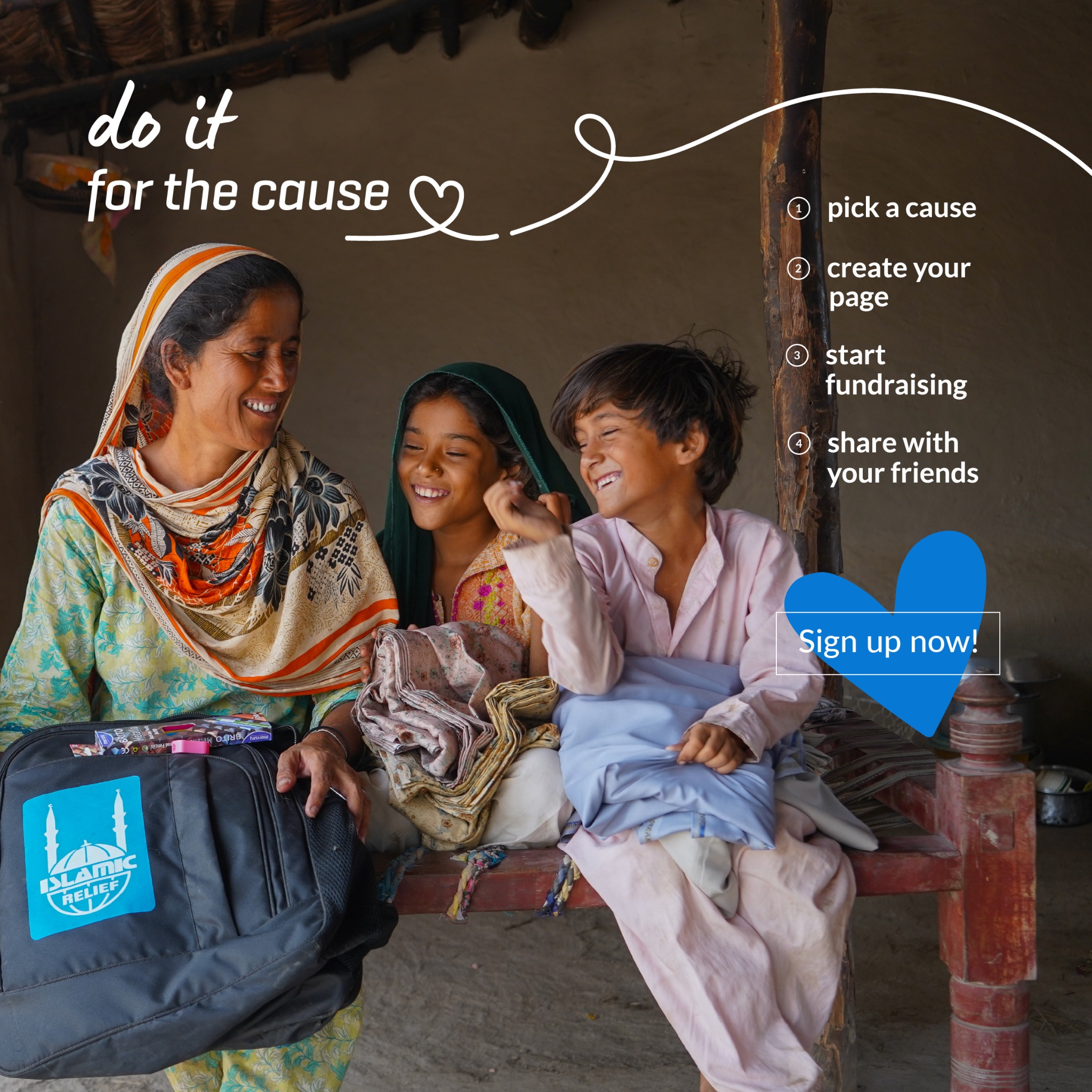 Islamic Relief UK Facebook ad