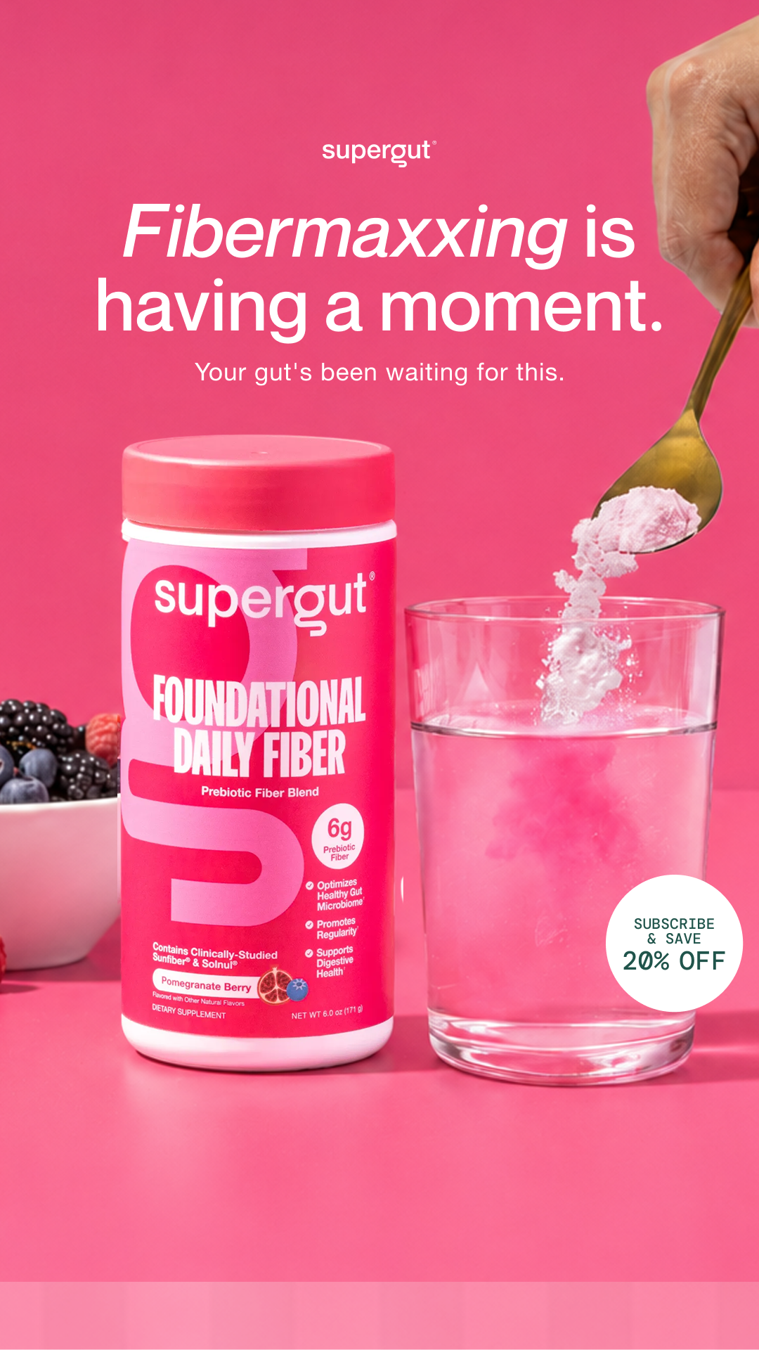 Supergut Facebook ad
