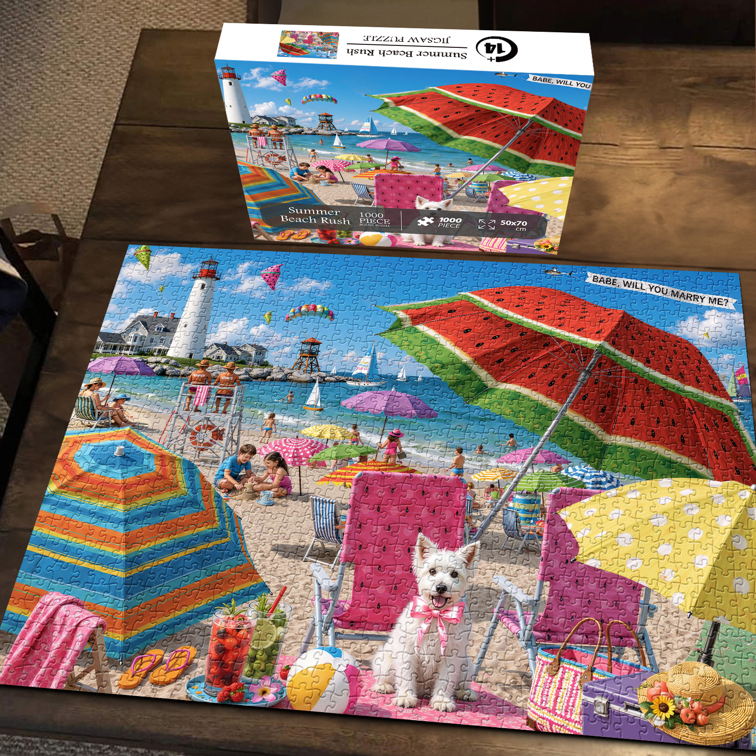 Fun-Puzzle Facebook ad
