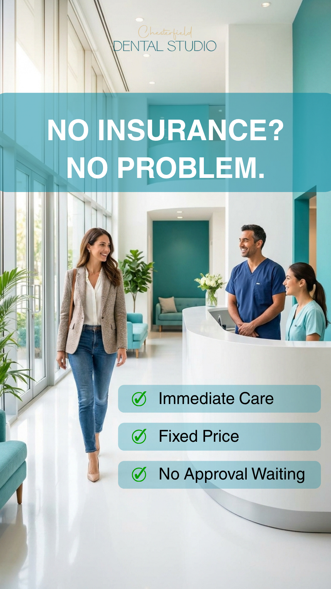 Chesterfield Dental Studio  Facebook ad