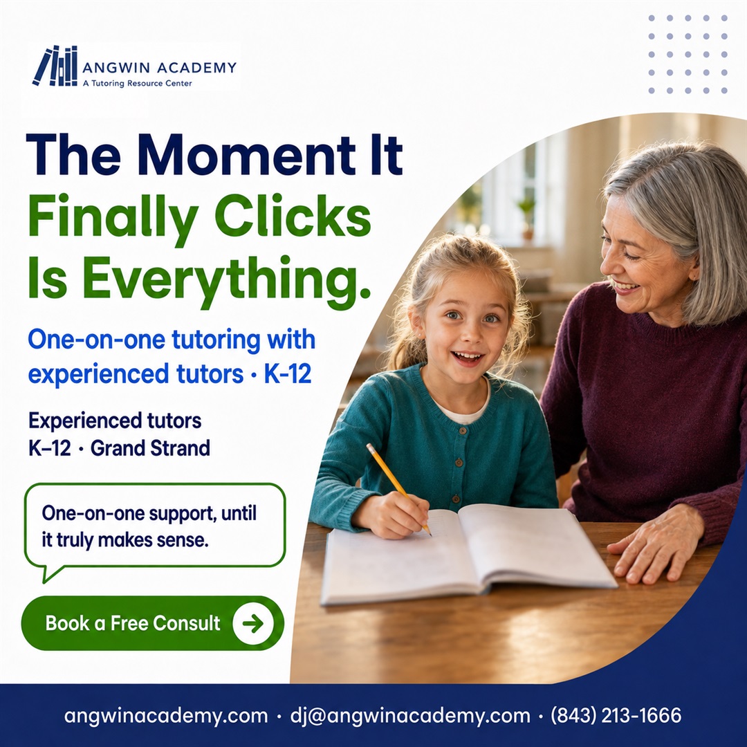Angwin Academy Inc. Facebook ad: Prevent the Summer Slide