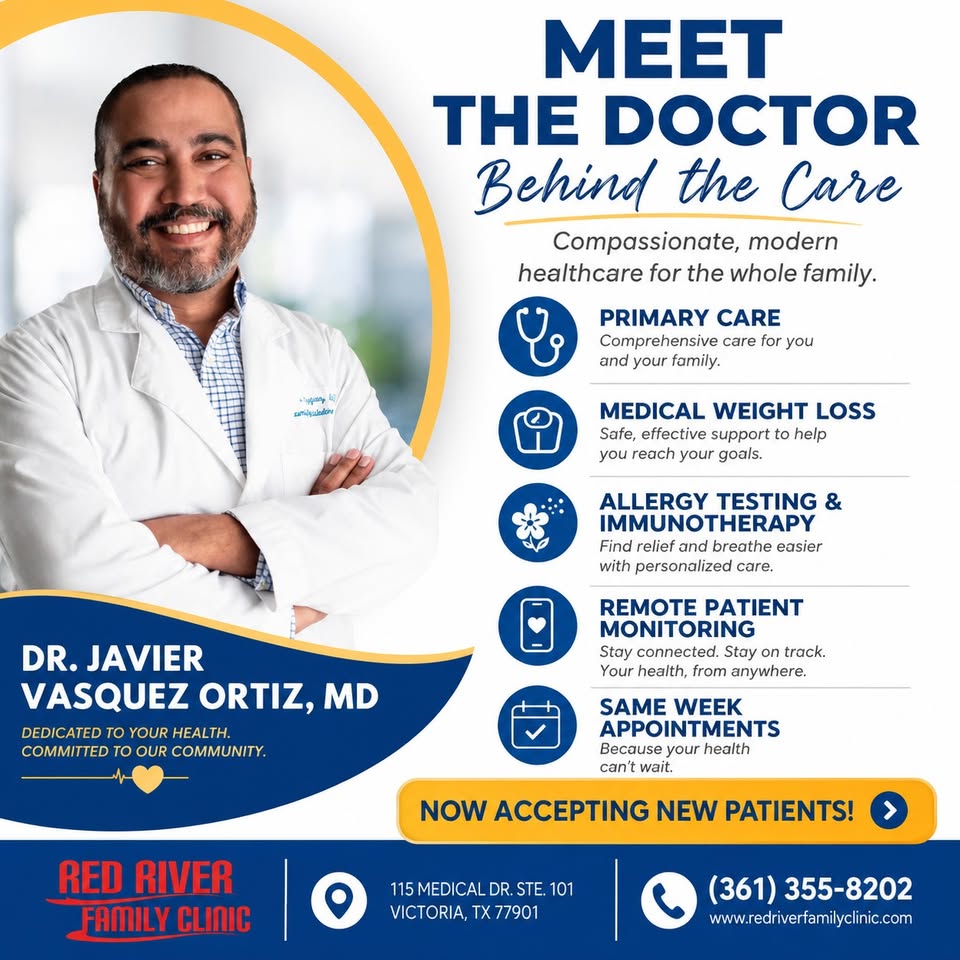 Red River Family Clinic Facebook ad