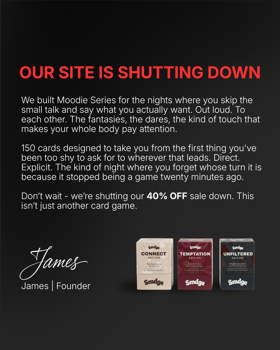 Smdge Facebook ad from May 26, 2026