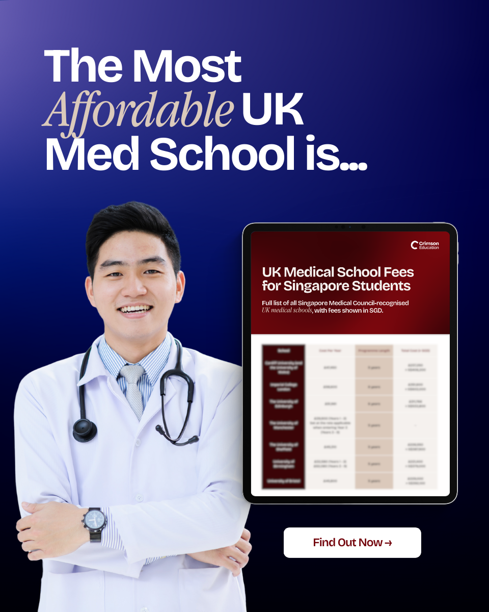Crimson Education Facebook ad