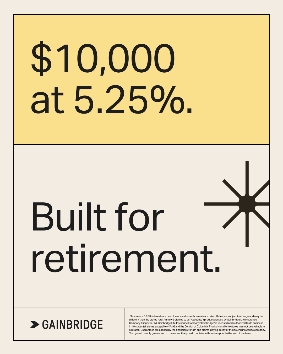 Gainbridge Facebook ad from Jul 15, 2026