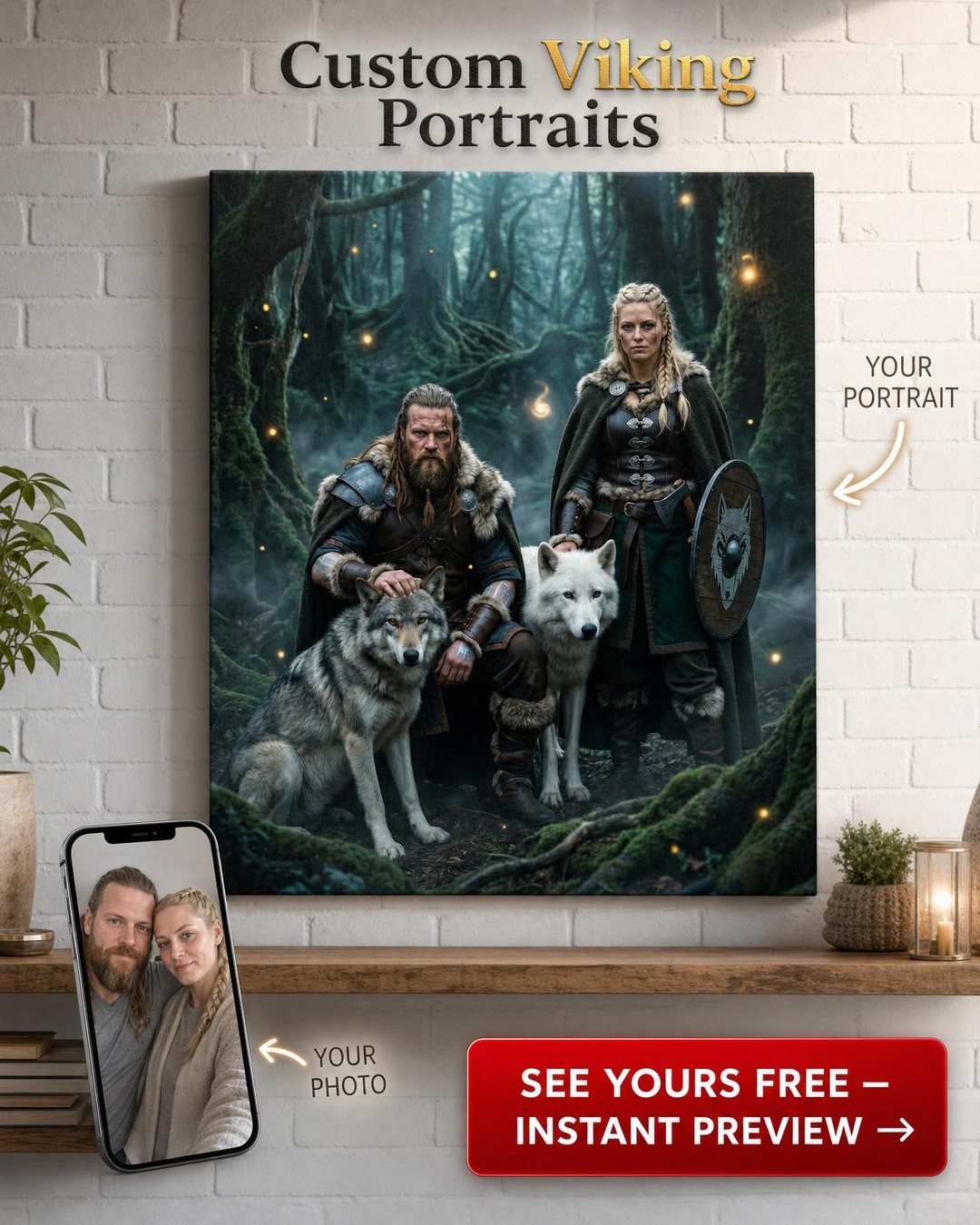PortraitGift.Com Facebook ad