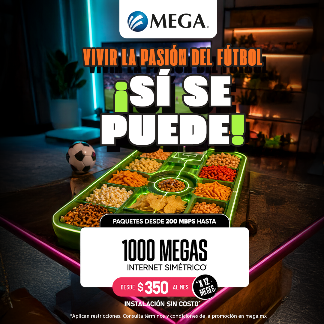 Megacable, Conectamos tu vida Facebook ad