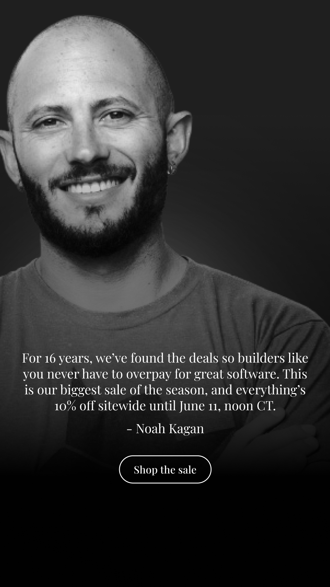AppSumo Facebook ad
